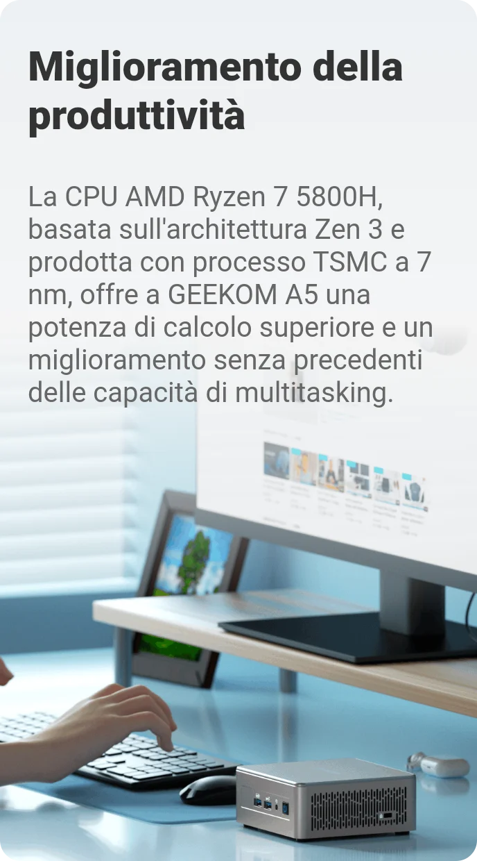 GEEKOM Mini A5 - Scenario d'uso - M2