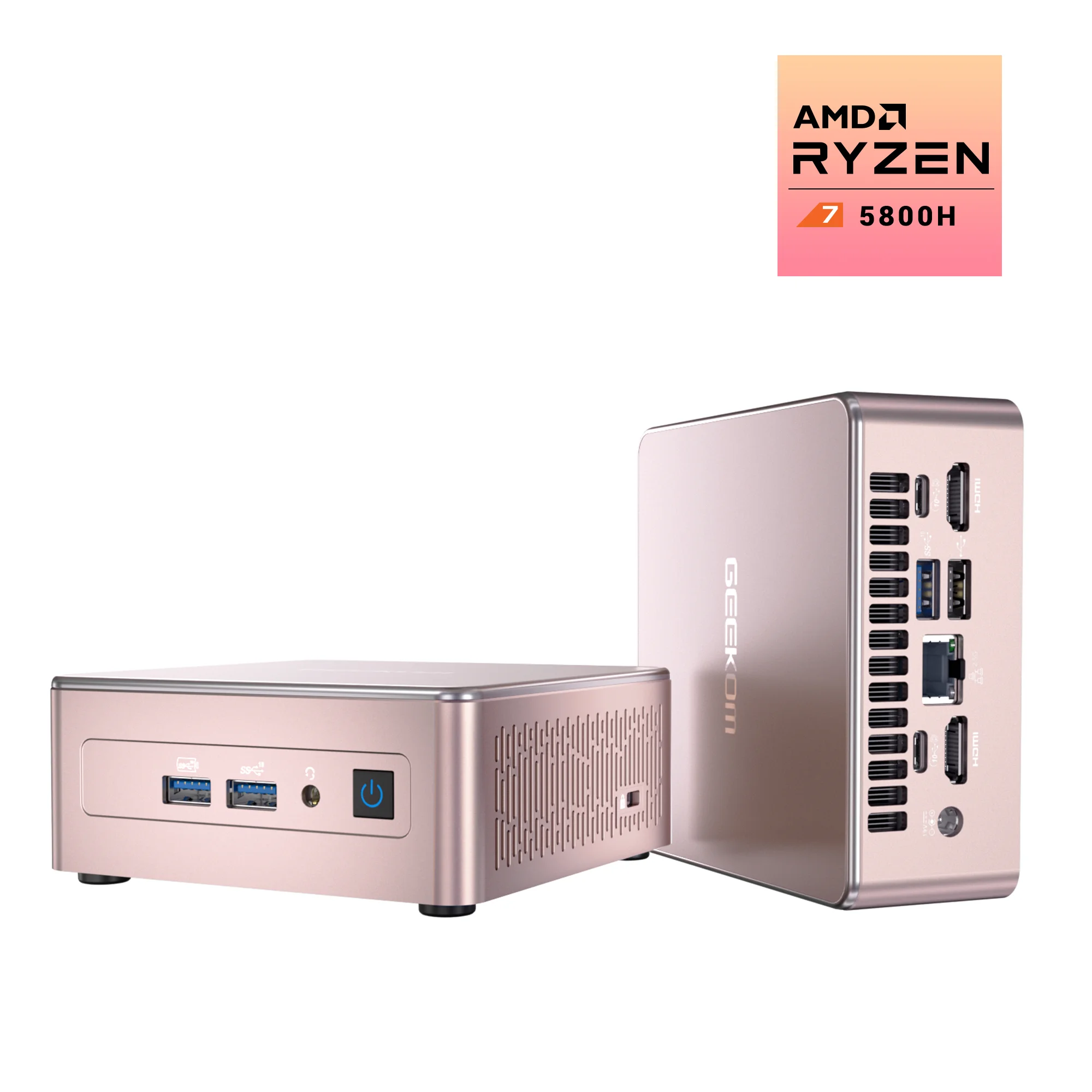 GEEKOM A5 Mini PC AMD Ryzen 7 5800H