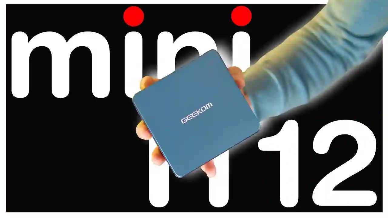 Mini PC Intel i7 : GEEKOM Mini IT12 è un MISSILE!