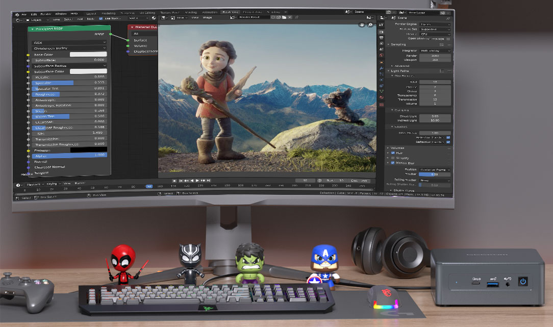 I migliori mini PC per il rendering 3D del 2024