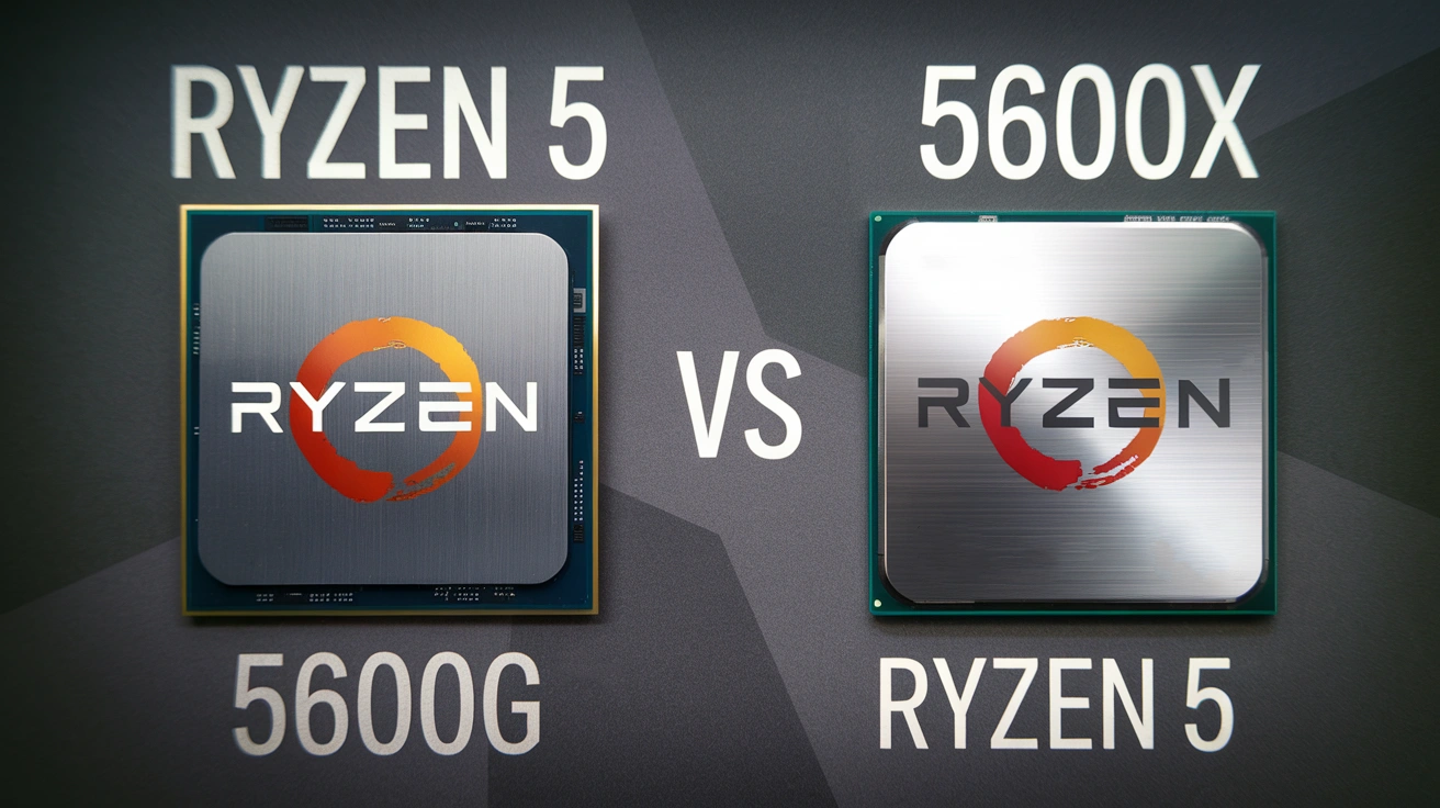 Ryzen 5 5600G vs Ryzen 5 5600X