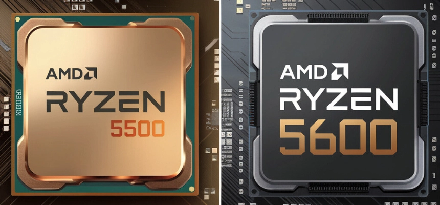 Ryzen 5 5500 vs Ryzen 5 5600