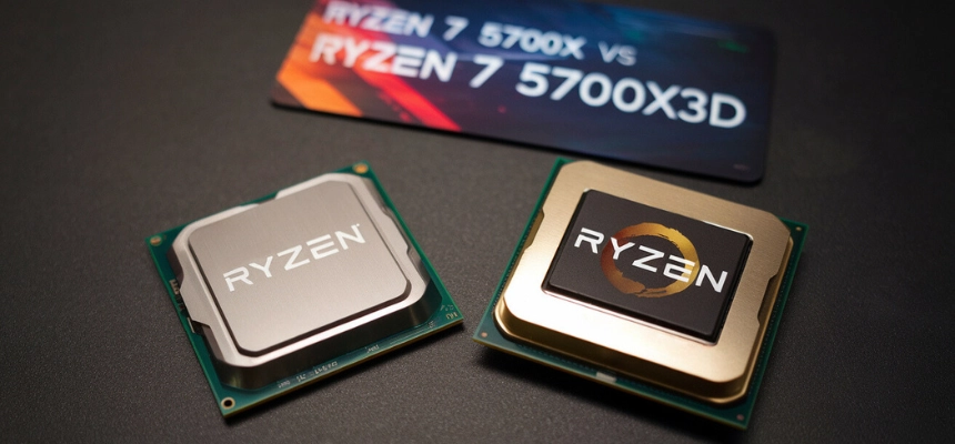 Ryzen 7 5700X vs 5700X3D