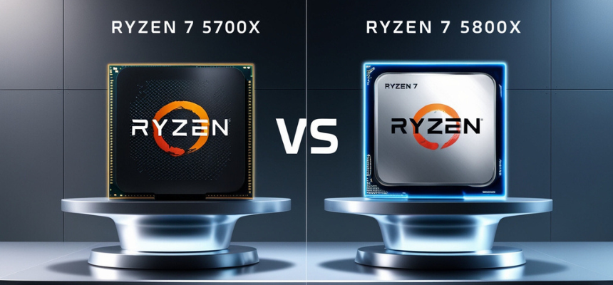 Ryzen 7 5700X vs Ryzen 7 5800X