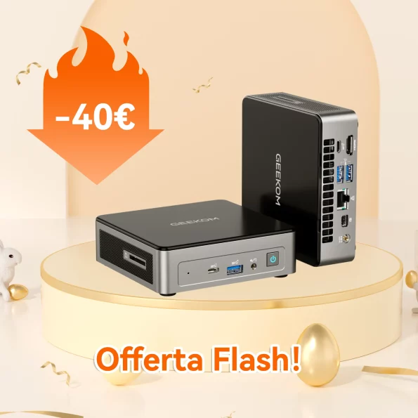 GEEKOM Mini Air12 Mini PC 12a generazione Intel Alder Lake