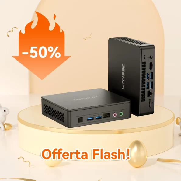 GEEKOM Mini Air12 Lite Mini PC con processore Intel® N100 di 12a generazione