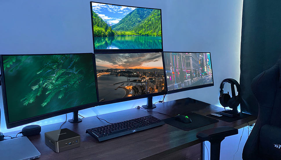 Quad-Monitor-Setup