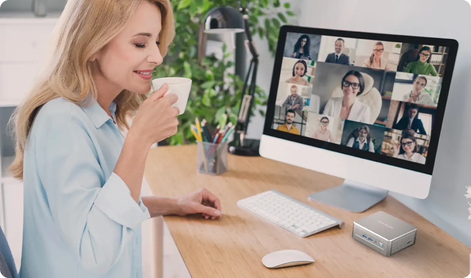 GEEKOM A5 Mini PC per Zoom, Teams e smart working