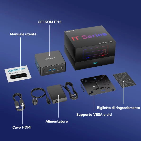Accessori per GEEKOM IT15 Mini PC