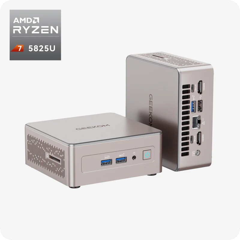 GEEKOM A5 Mini PC con processore Ryzen 7