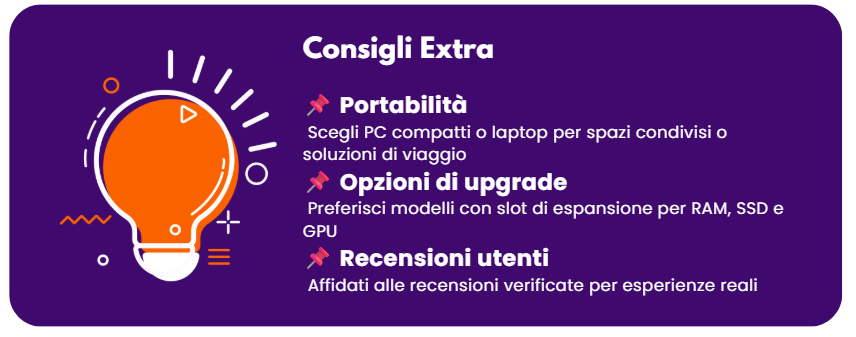 Considerazioni Aggiuntive