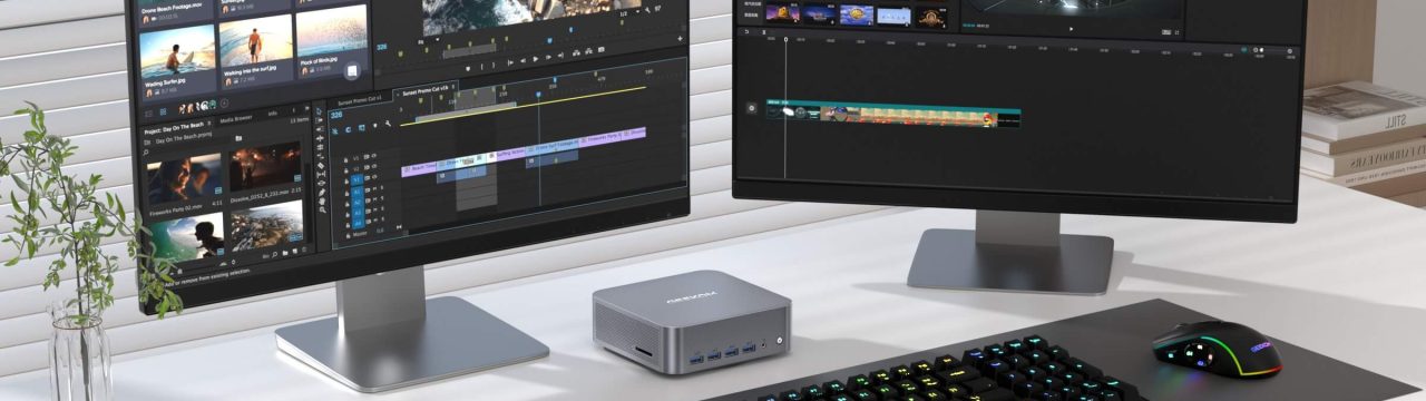 geekom mini pc per editing video