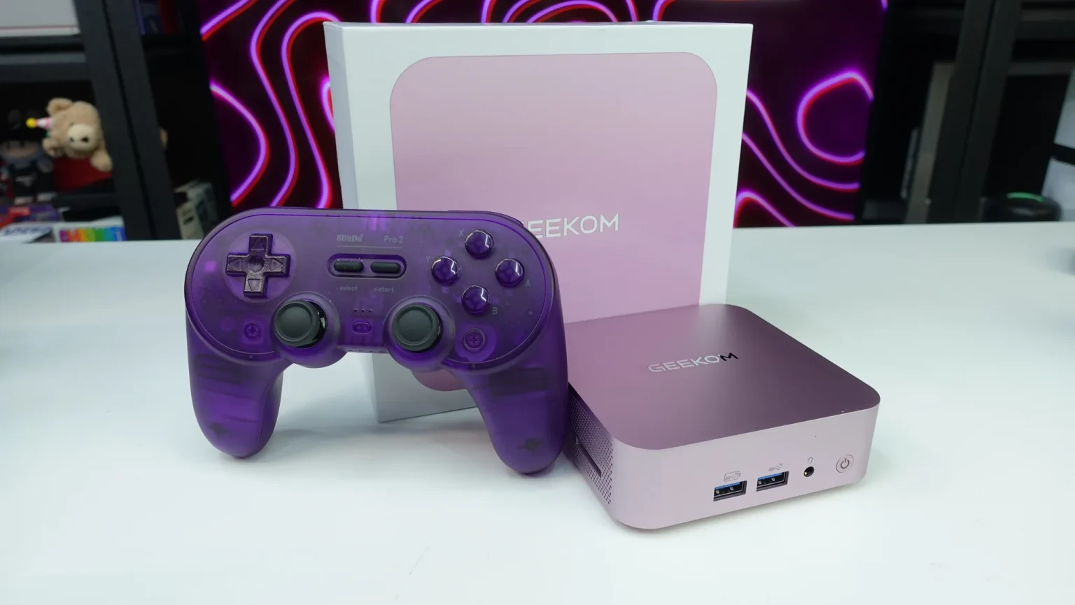 GEEKOM A6 Mini PC rosa per il gaming
