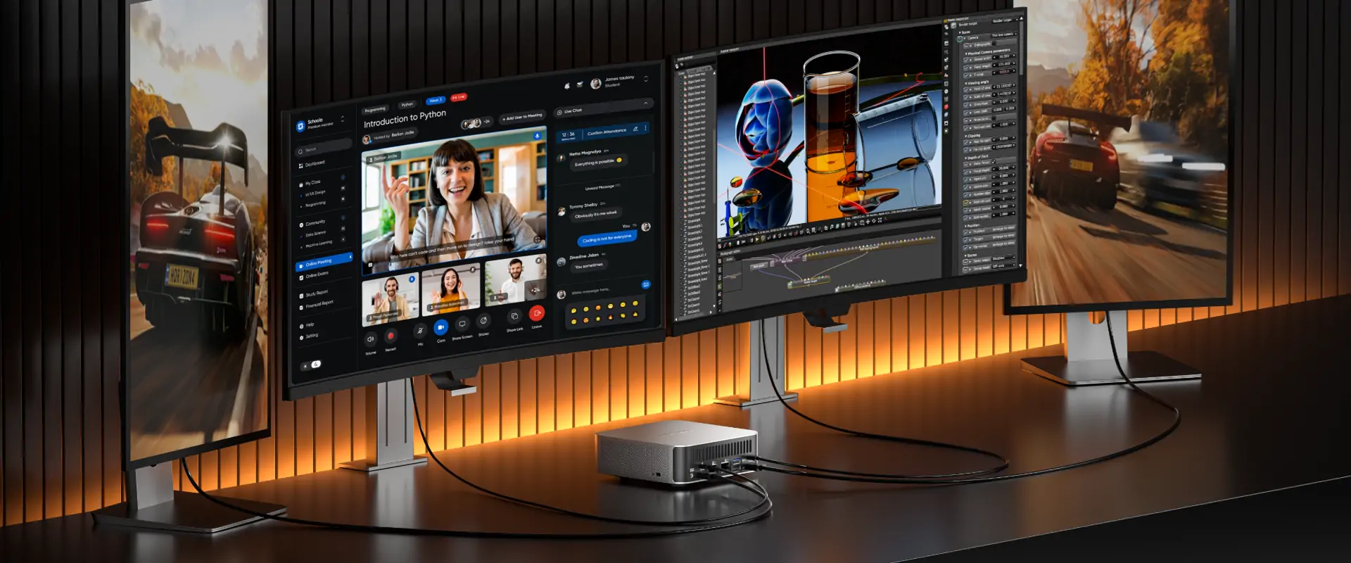GEEKOM A9 Max AI Mini PC per il multitasking nel lavoro ibrido
