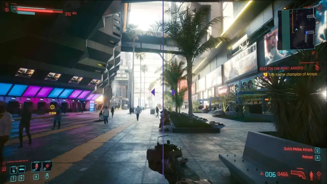 Ray Tracing con Intel Arc 140T