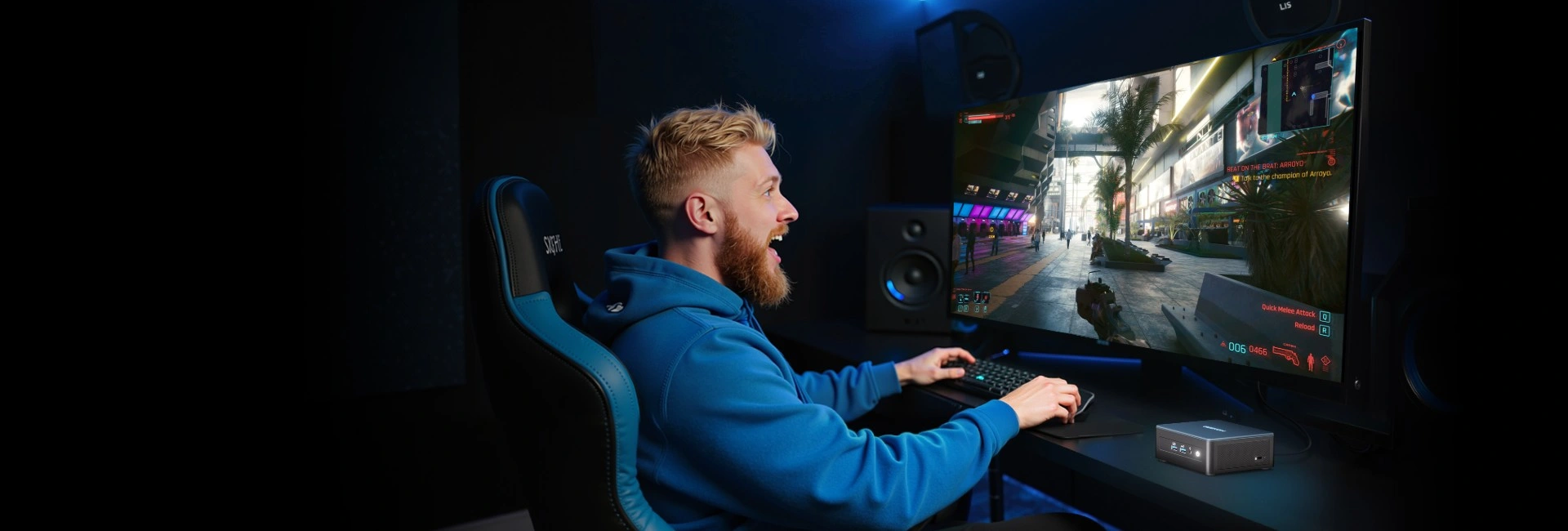 Esperienza di gioco con Intel Arc 140T