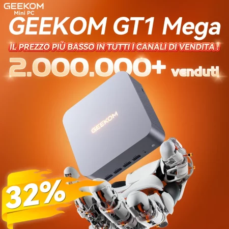 GEEKOM GT1 Mega Mini PC AI Intel® Core™ U9-185H/U5-125H