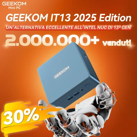 GEEKOM IT13 2025 Edition Mini PC Intel® Core™ i9-13900HK