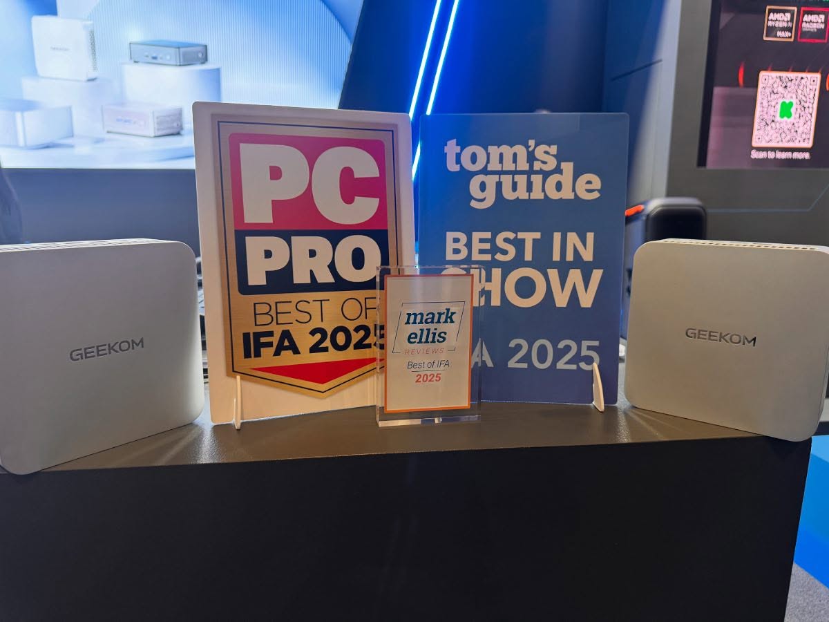 Riconoscimento per GEEKOM A9 Mega all’IFA 2025