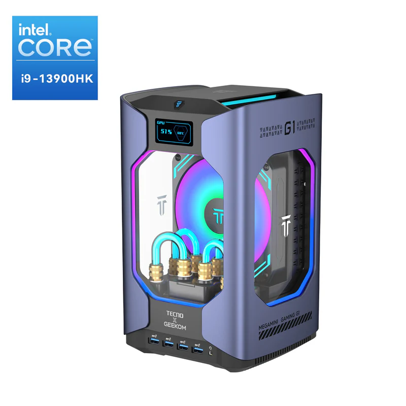 MEGAMINI G1 Mini PC compatibile con OCuLink e USB4