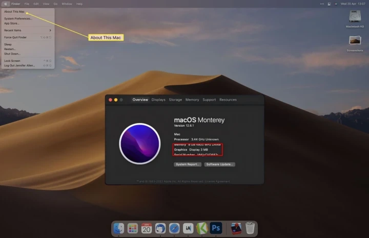 VRAM situata su macOS