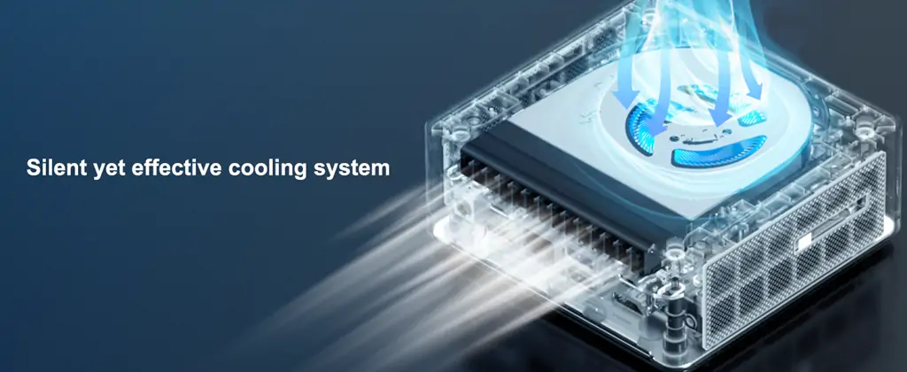 Sistema di Raffreddamento IceBlast di GEEKOM