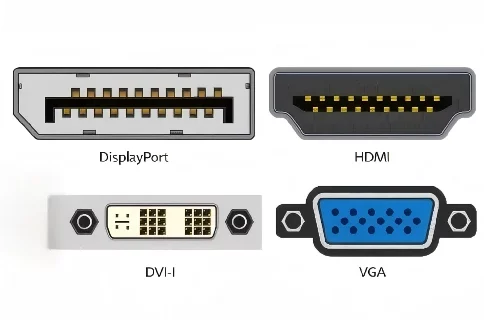 DisplayPort vs HDMI vs DVI-II vs VGA