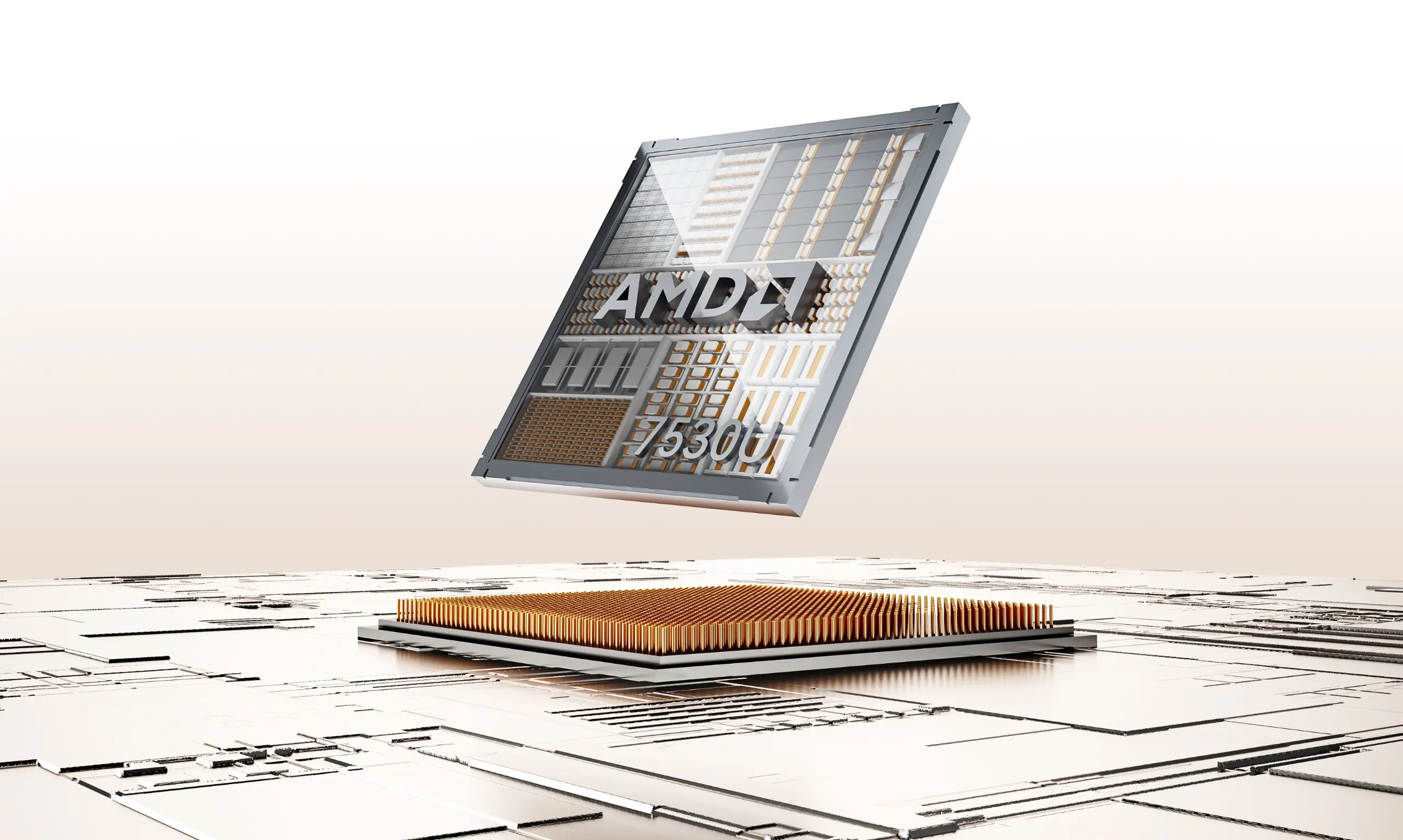 AMD Ryzen 5 7530U Processore