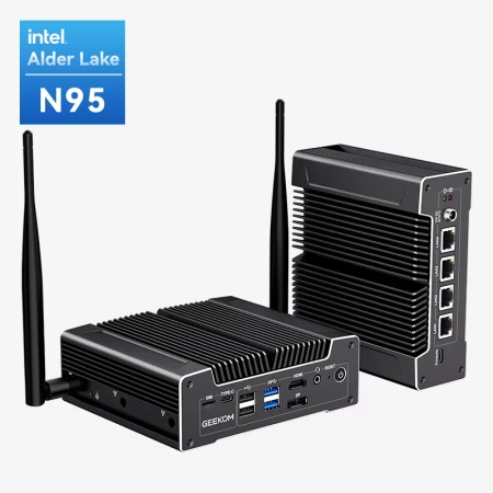 GEEKOM iX12 Mini PC fanless con processore Intel® N95