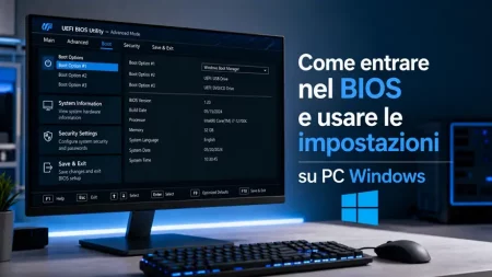 entrare nel BIOS