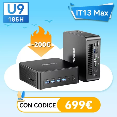 ✨Nuovo GEEKOM IT13 Max Mini PC con Intel® Core™ Ultra 9 185H