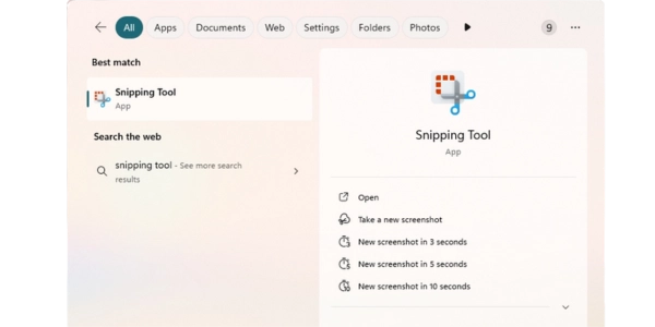 Snipping Tool(Cattura e annota)