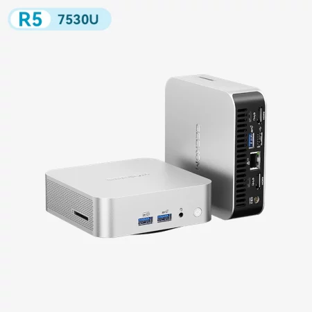 <strong>A5 Pro 2026 Edition</strong> Mini PC con AMD Ryzen™ 5-7530U