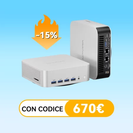 <strong>A8 Max</strong> Mini PC con AMD Ryzen™ 7-8745HS/R9-8945HS