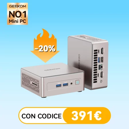A5 Mini PC con AMD Ryzen™ 5-7430U