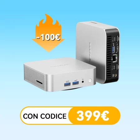 A5 Pro Mini PC con AMD Ryzen™ 5-7430U