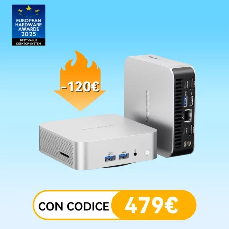 <strong>A6</strong> Mini PC con AMD Ryzen™ 7-6800