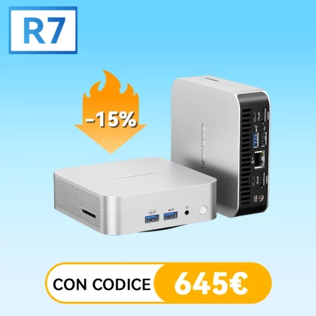 A8 Mini PC con AMD Ryzen™ 7-8745HS